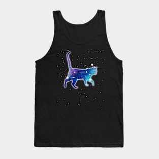 Leo Zodiac Sign Astrology Constellation Cat Lover Pet T-Shirt Tank Top